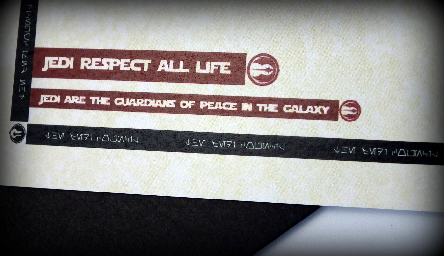 Jedi Knight Style Personalised Certificate in a Presentation Folder - Image 9